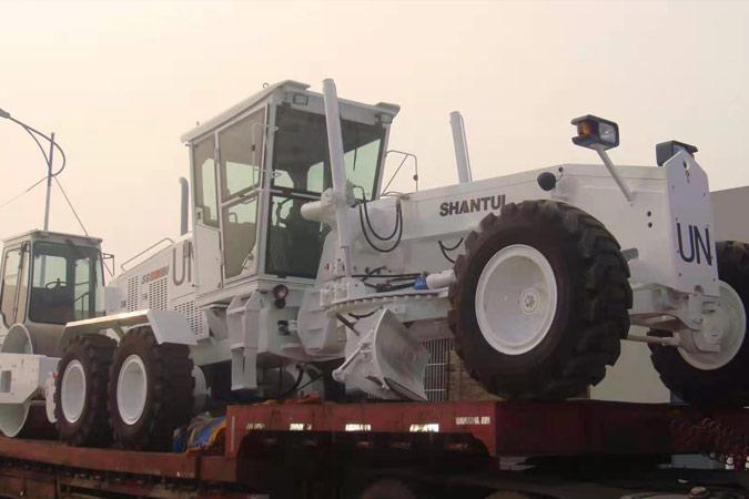 世界有我，山推助力聯(lián)合國維和任務(wù)。